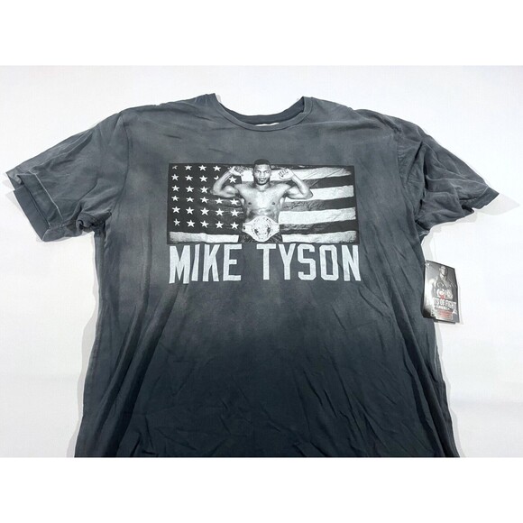 Roots of Fight Bloodlines Iron Mike Tyson Crew Graphic Print Tee T-shirt 3XL NWT - Picture 2 of 8